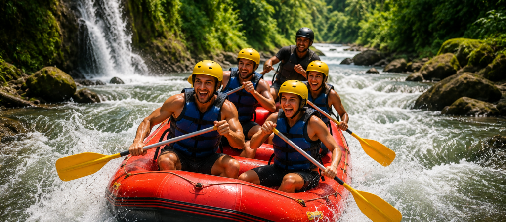 rafting lunch