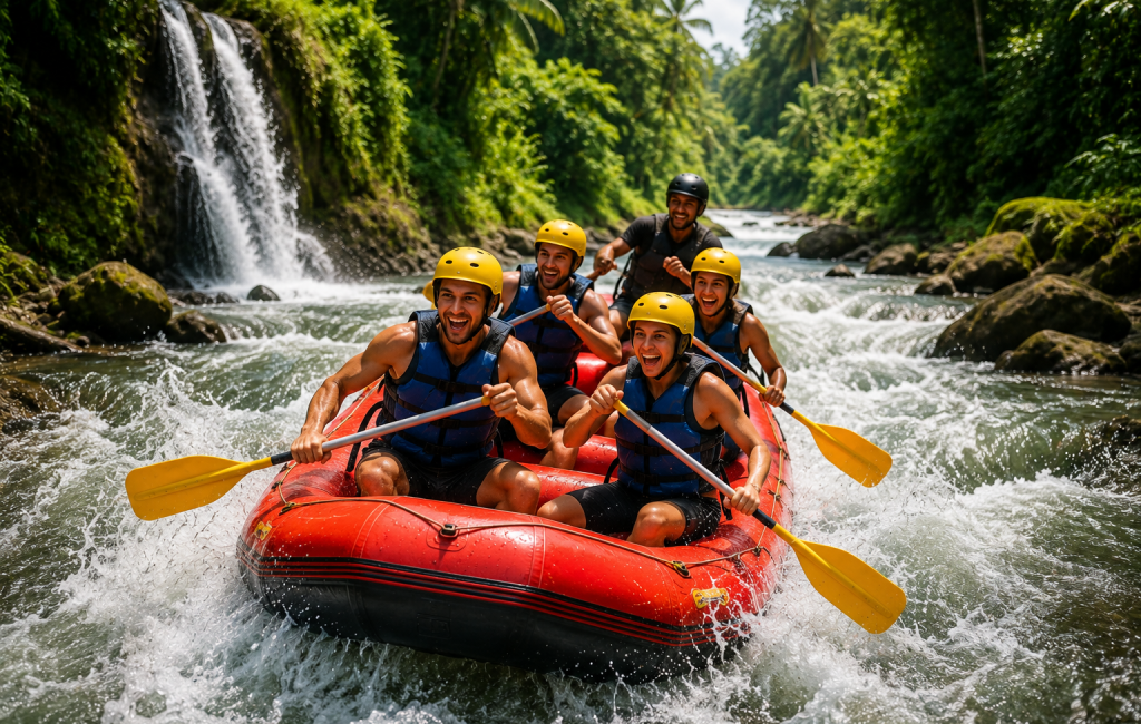 rafting lunch